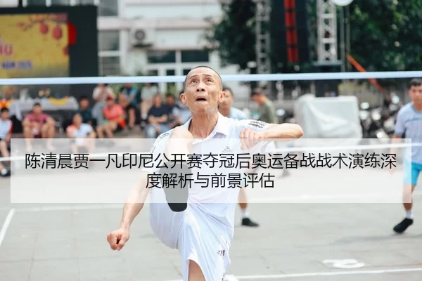 陈清晨贾一凡印尼公开赛夺冠后奥运备战战术演练深度解析与前景评估